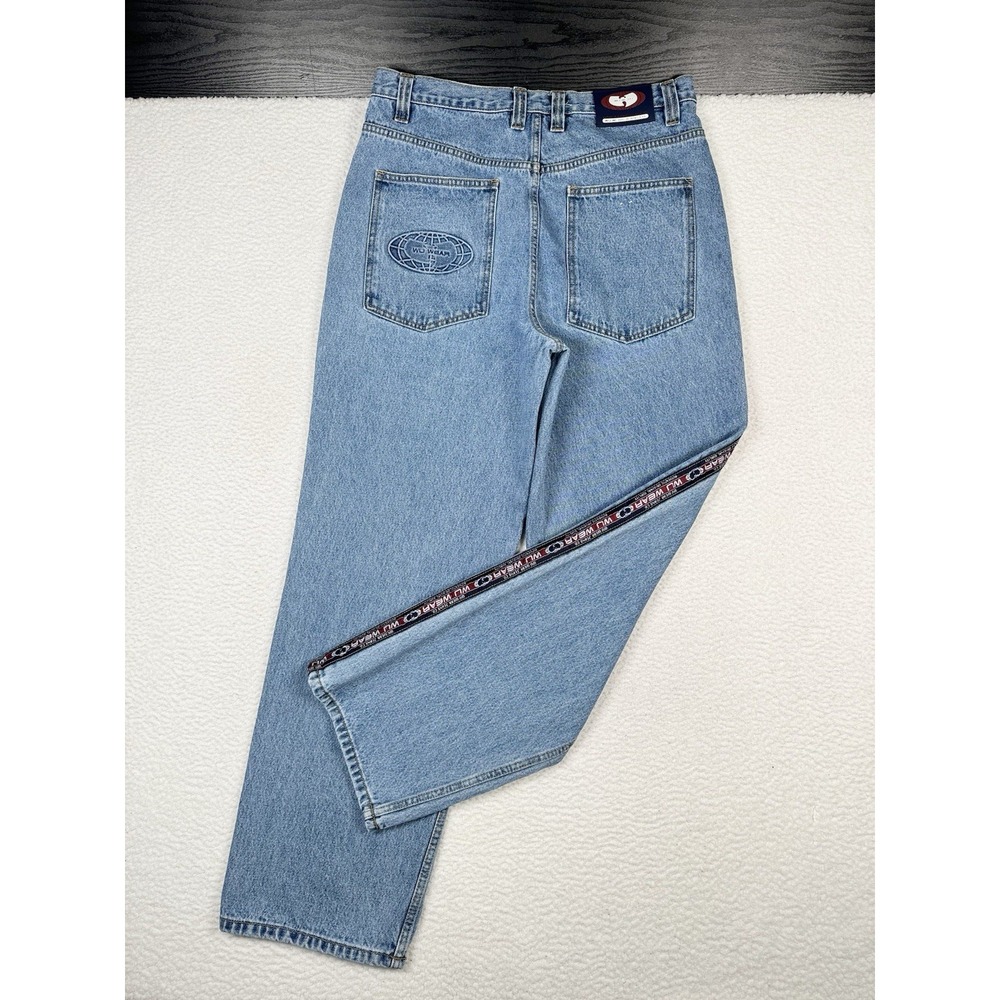 Rare Vintage 90's Wu Wear Jeans 34x32 (32x31) Rap Hip Hop Wu Tang Clan Y2K Baggy
